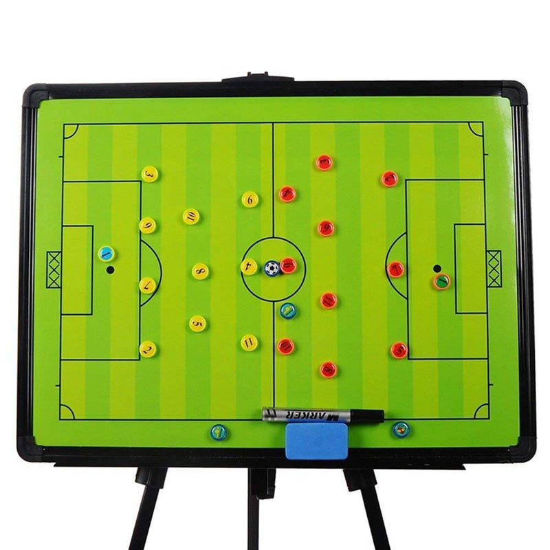 Haploon Soccer Coaching Board, Big Tri-pod Football Tactic Board, Strategy Game Plan White Board Clipboard, Huge Size Training Equipment with Tripod Stand and Carrying Bag - Image 3